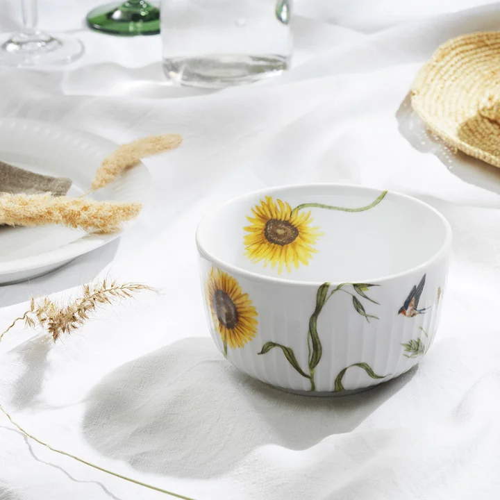 Kähler Design - Hammershøi Summer Schale, Ø 12 cm, wild flowers