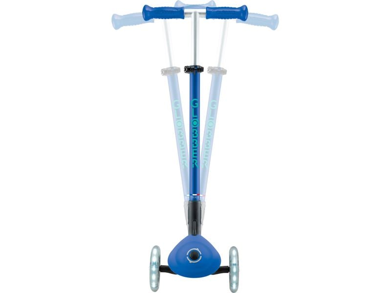 GLOBBER Primo Foldable Plus Lights Mini Blau Kinder-Scooter