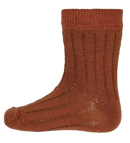 Minymo Socken - Brown -Pack - Cocoa
