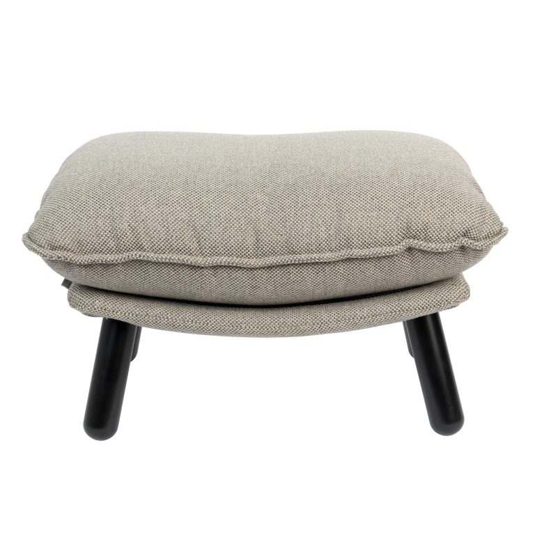 Zuiver Lazy Sack voetenbank lichtgrijs