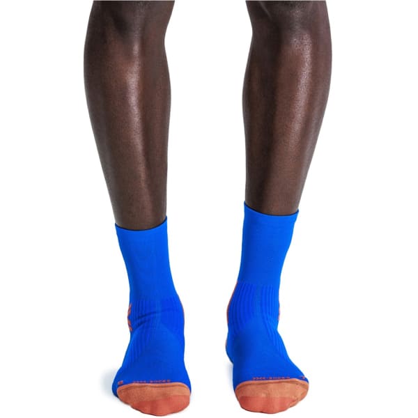 Chaussette running X-SOCKS RUN PERFORM CREW TWYCE BLUE/ORANGE