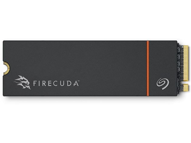 Seagate SSD FireCuda 530R Heatsink M.2 2280 NVMe 1000 GB 1 TB SSD mit Kühlkörper, PCIe 4.0, NVMe, M.2 2280