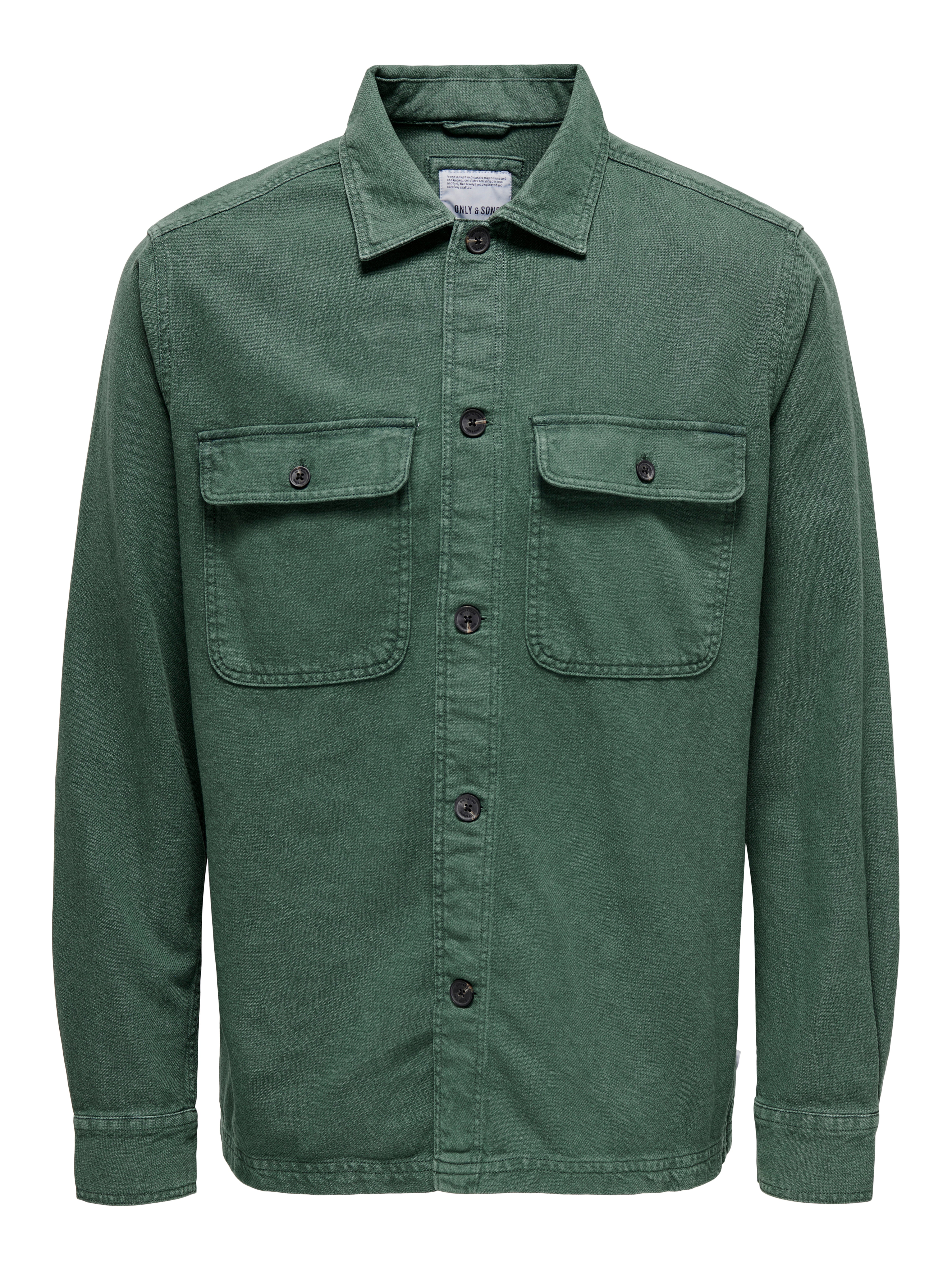 ONSOLIVER Overshirt Darkest Spruce