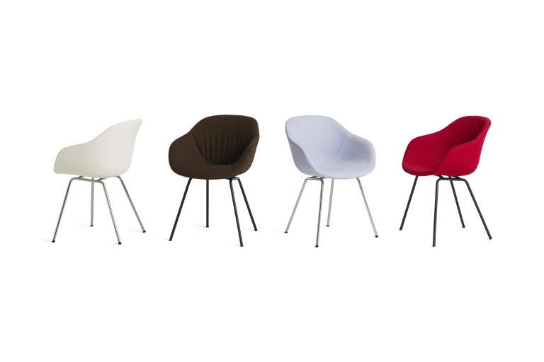 Hay About a Chair AAC227 stoel Vidar 106 chroom onderstel