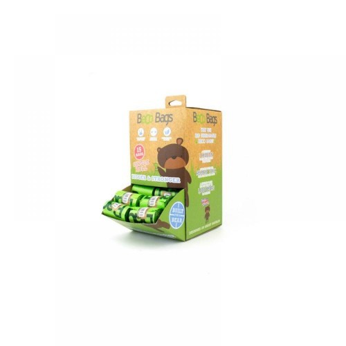 Pacote com 960 sacos higiênicos Becobags para cães, odor neutro.