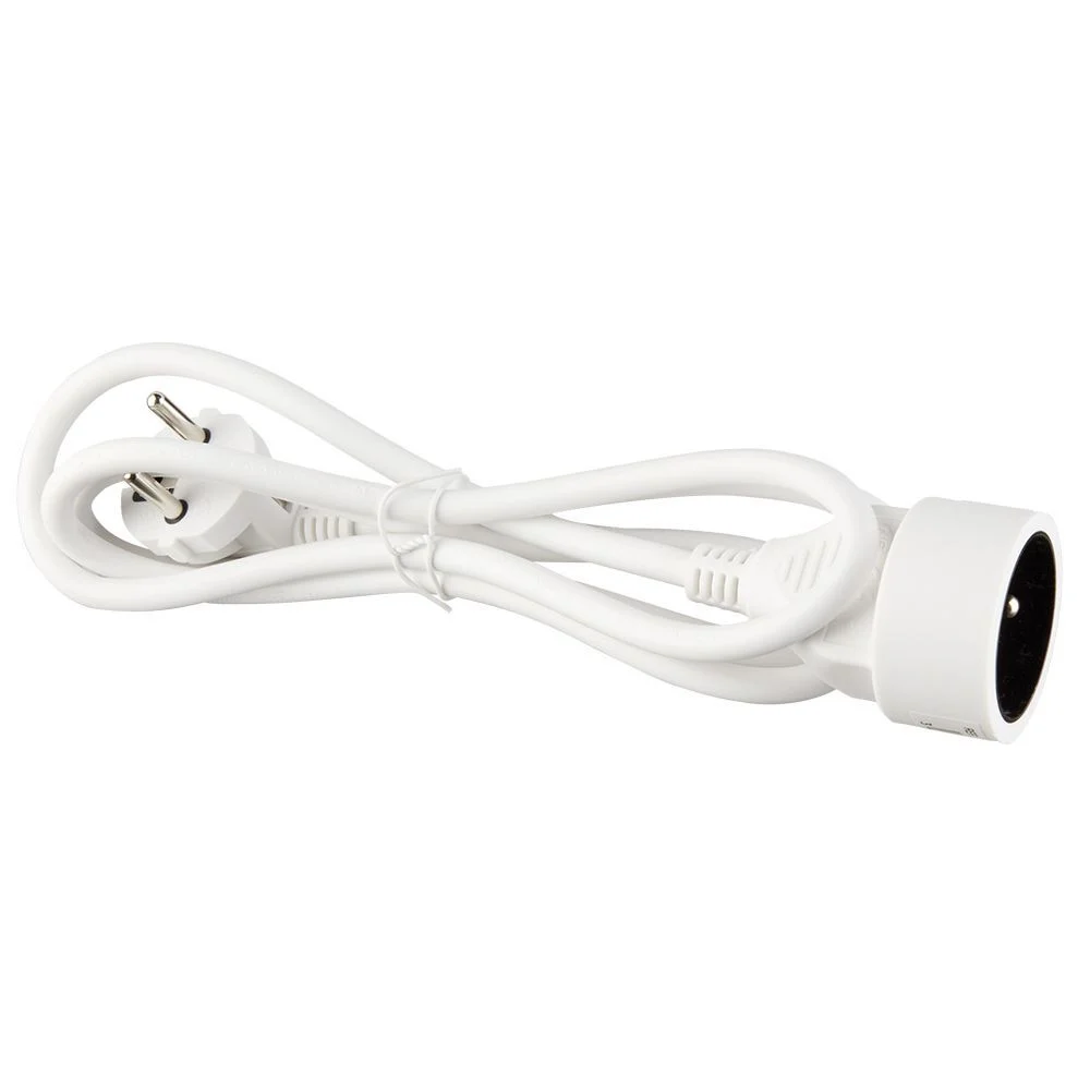 Rallonge électrique blanche 1,5 m