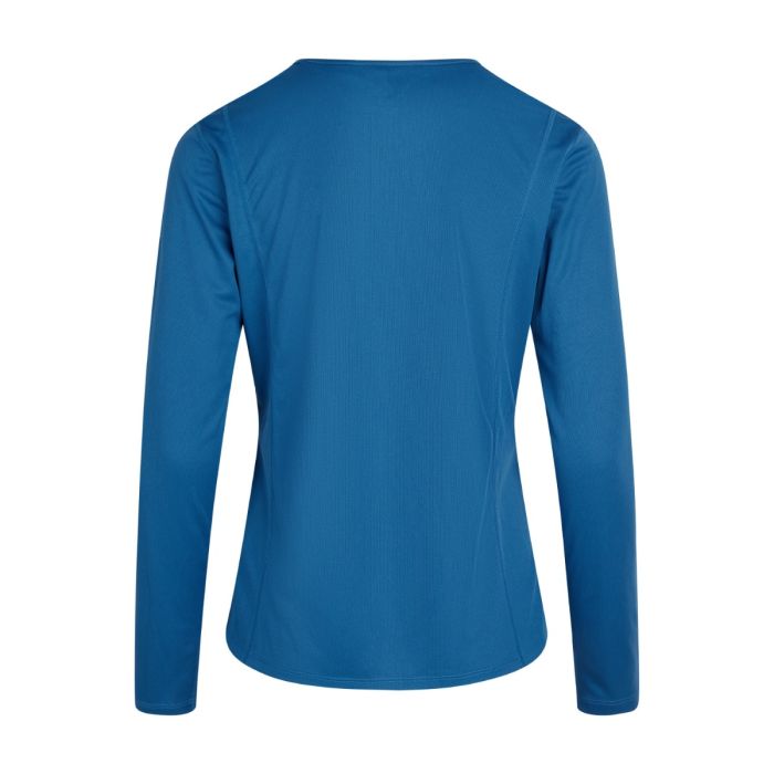 Zebdia Dame Mellemlag Sports LS Tee Blå