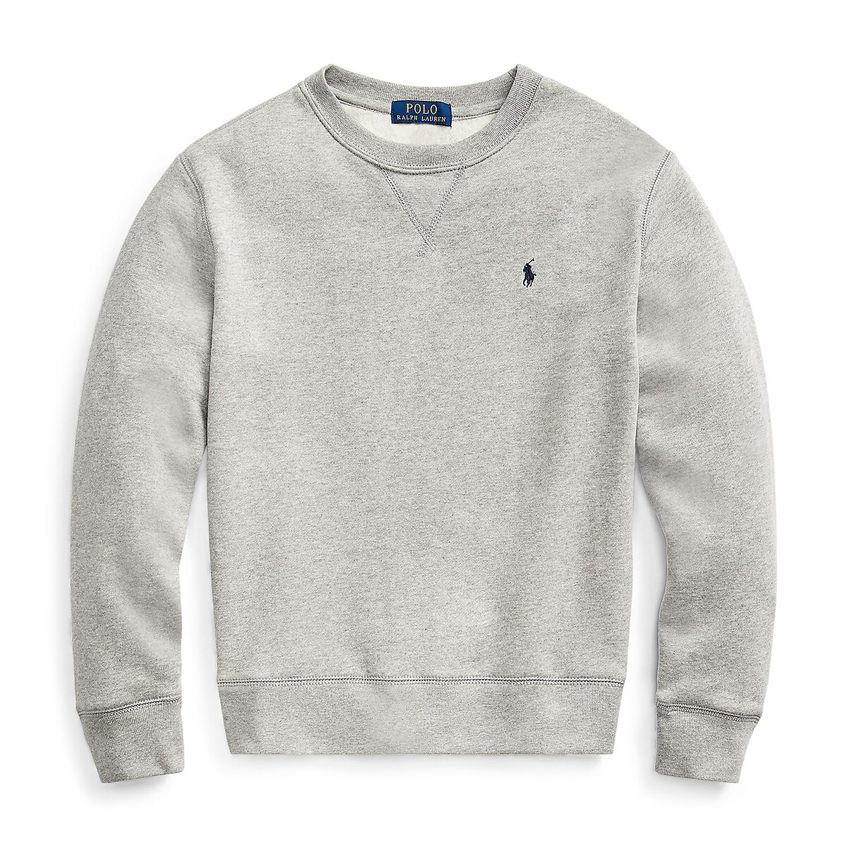 POLO RALPH LAUREN<br>Suéter de lã mista de algodão