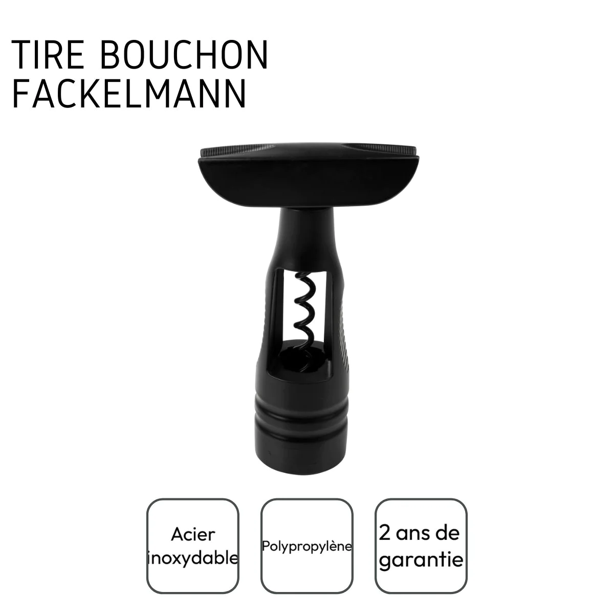 Tire-bouchon à vis sans fin Spectre Fackelmann