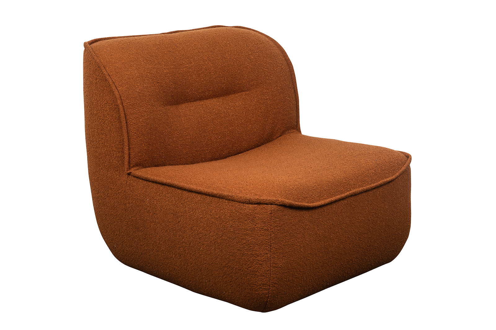 Gorm hvilestol Bouclétekstil Gianni Bronze