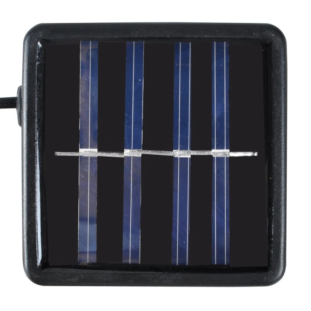 2 pièce de boule 27 cm avec guirlande lumineuse solaire 24 led