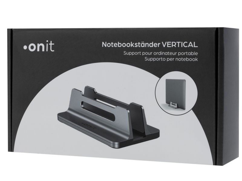 onit Notebook-Ständer VERTICAL bis zu 17.3 