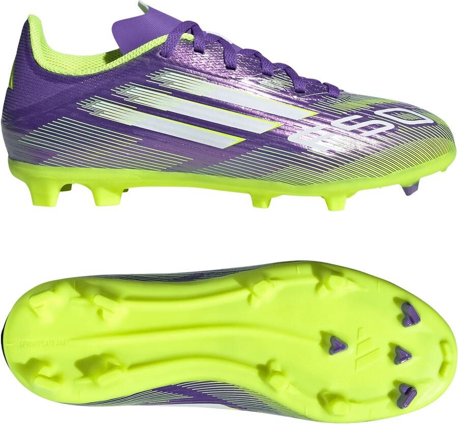 Adidas Perfor ce F50 League Firm Multi-Ground Voetbalschoenen Kids Kinderen Paars