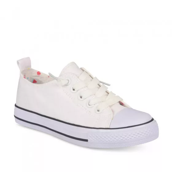 Baskets BLANC LOVELY SKULL