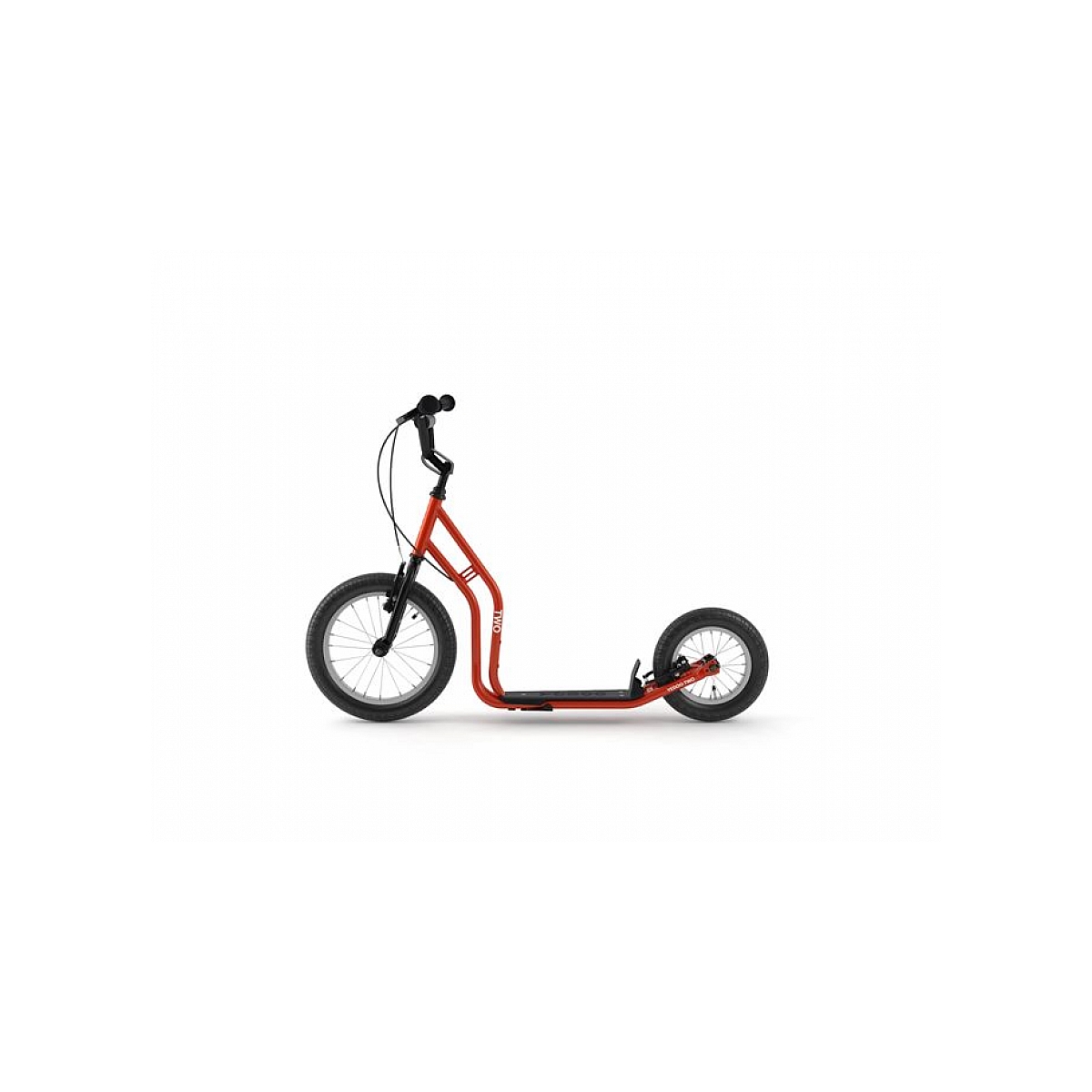 Trottinette two numbers red