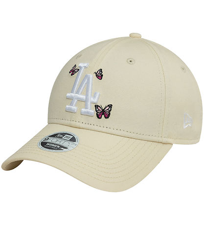 New Era Kappe - 9Forty - Dodgers - Light Beige