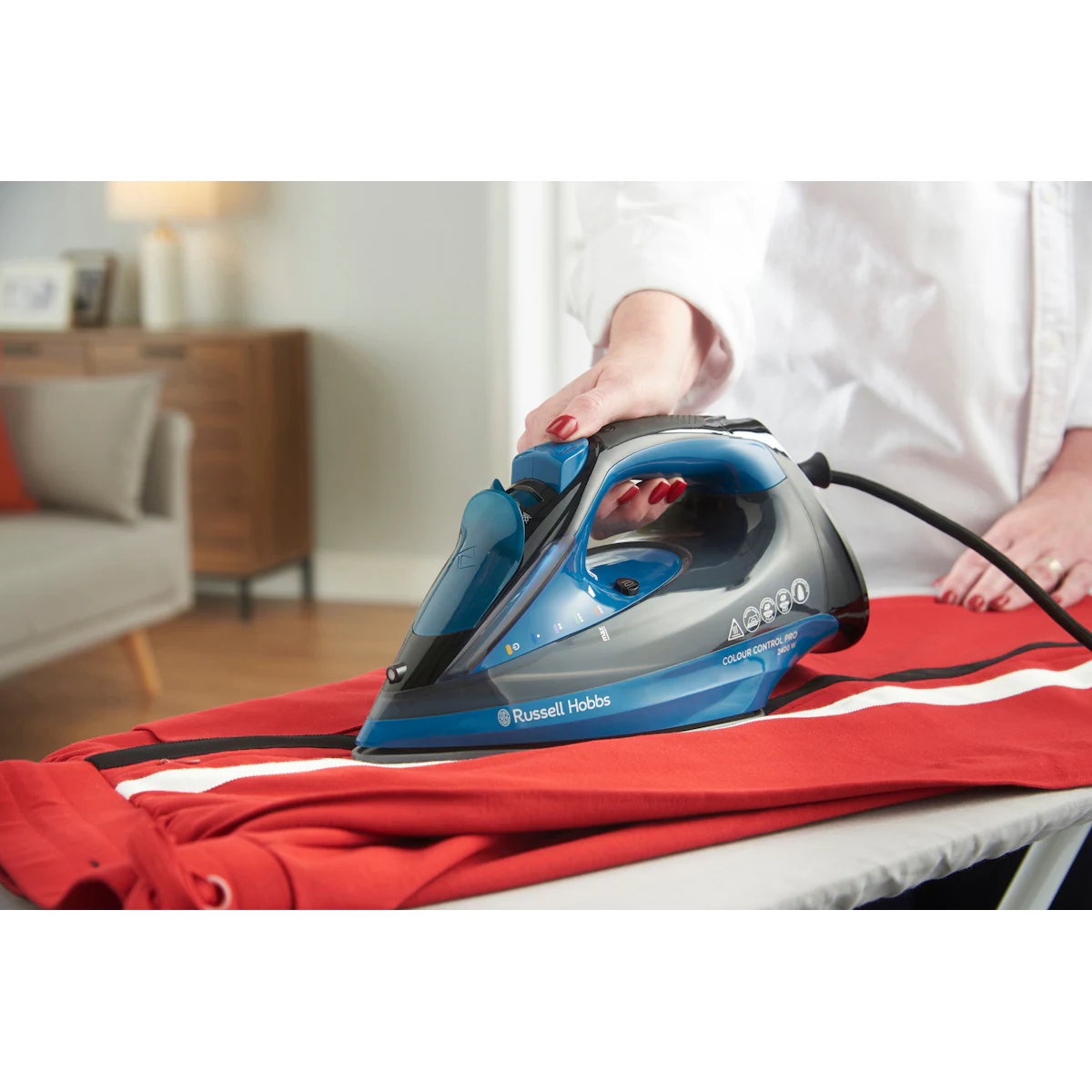 Russell Hobbs Color Control Pro strykejern 27280-56 (grønn sort)