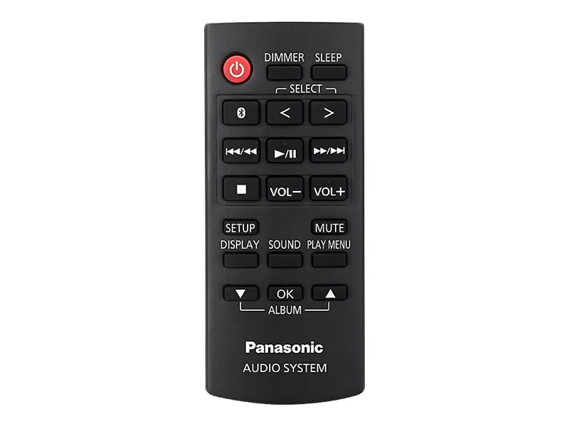 Panasonic SC-DM502 - Audiosystem - 2 x 20 Watt - sort