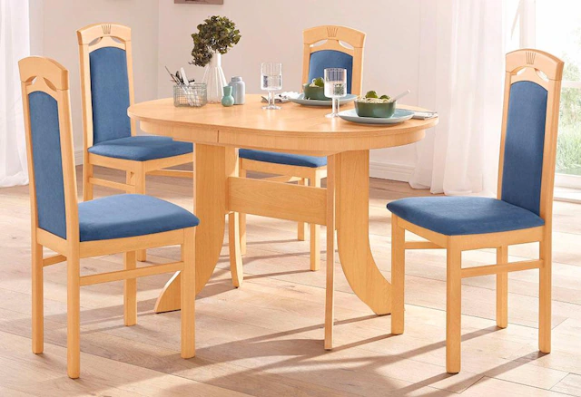 Home affaire Esszimmerstuhl »Anthony« (Set) 2 Stk.Holzstuhl mit dekorativen Fräsungen