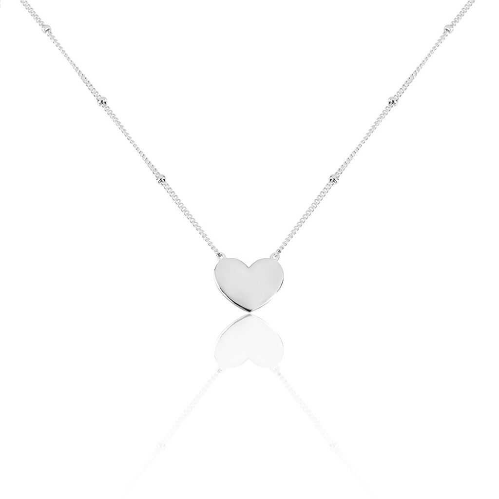 Collier Argent Blanc Careen