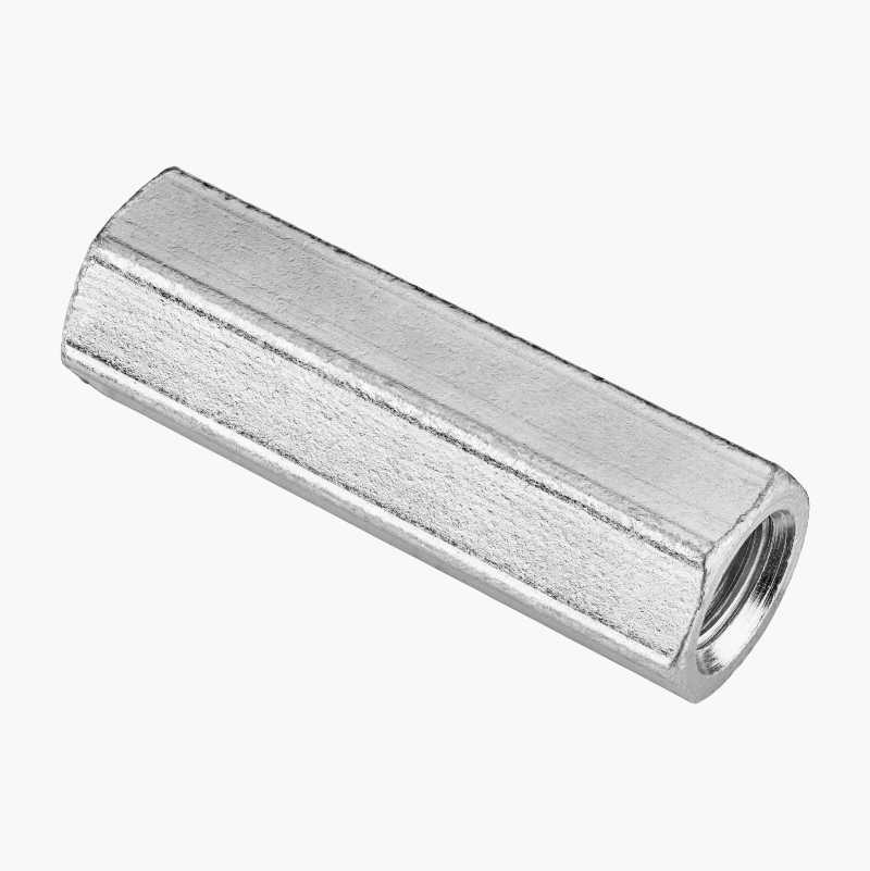 Skjøtemutter M20 x 95 mm, elforsinket, 2 stk.