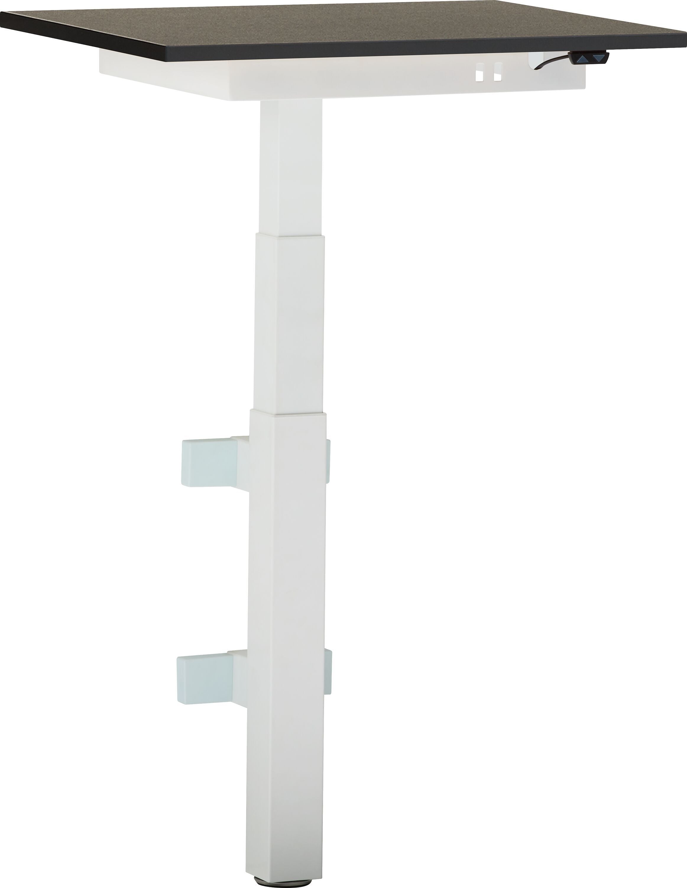FLEXCUBE Wandtisch höhenverstellbar - Schwarz / B: 65.0 cm x T: 50.0 cm x H: 62.5 cm