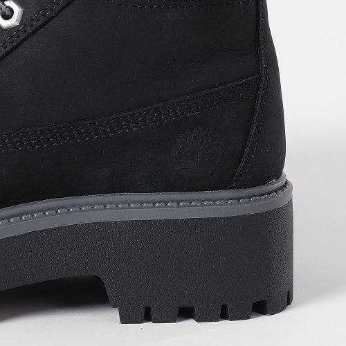 Boots Femme Heritage Platform Waterproof Chukka A5REN Black Nubuck