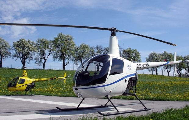 Hubschrauber Rundflug in Klagenfurt als Geschenkidee