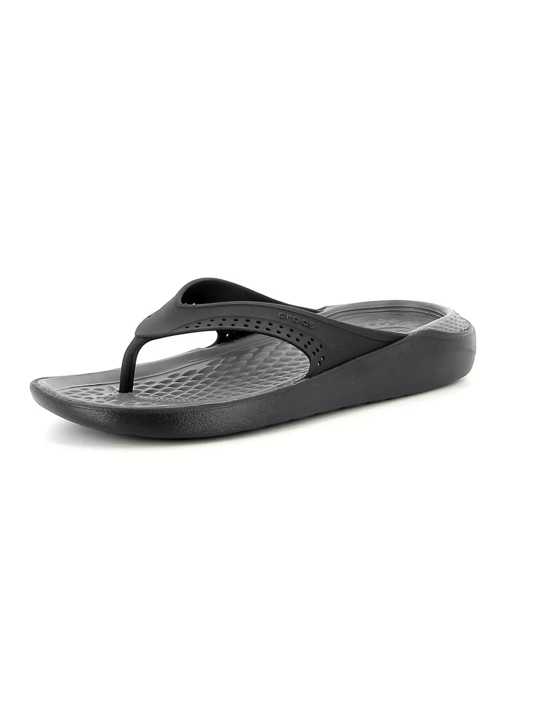 CROCS LITERIDE FLIP - Sandales & nu-pieds Smoke