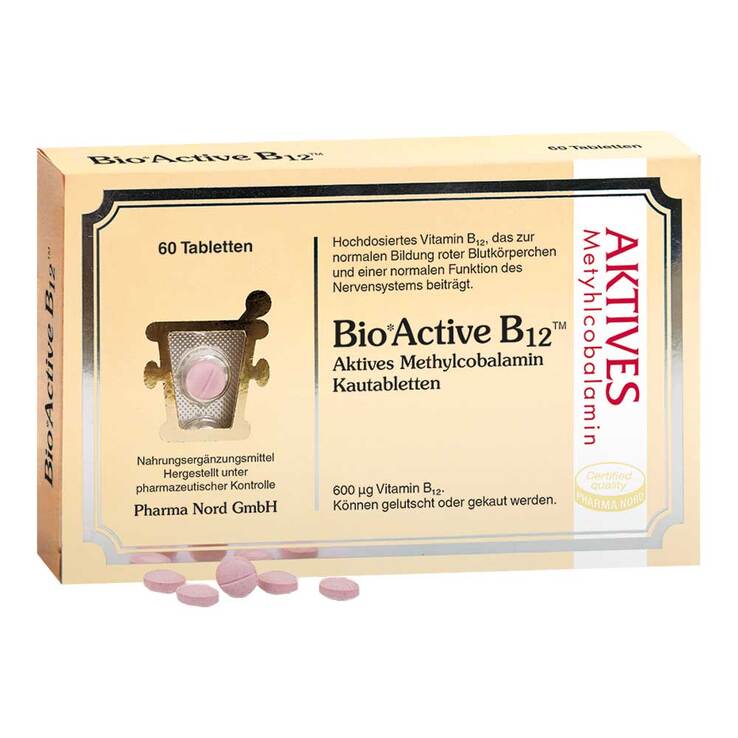 Bio Active B12 Kautabletten, 60 St