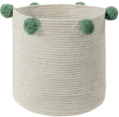 Lorena Canals Kurv Bubbly, Natural-Green
