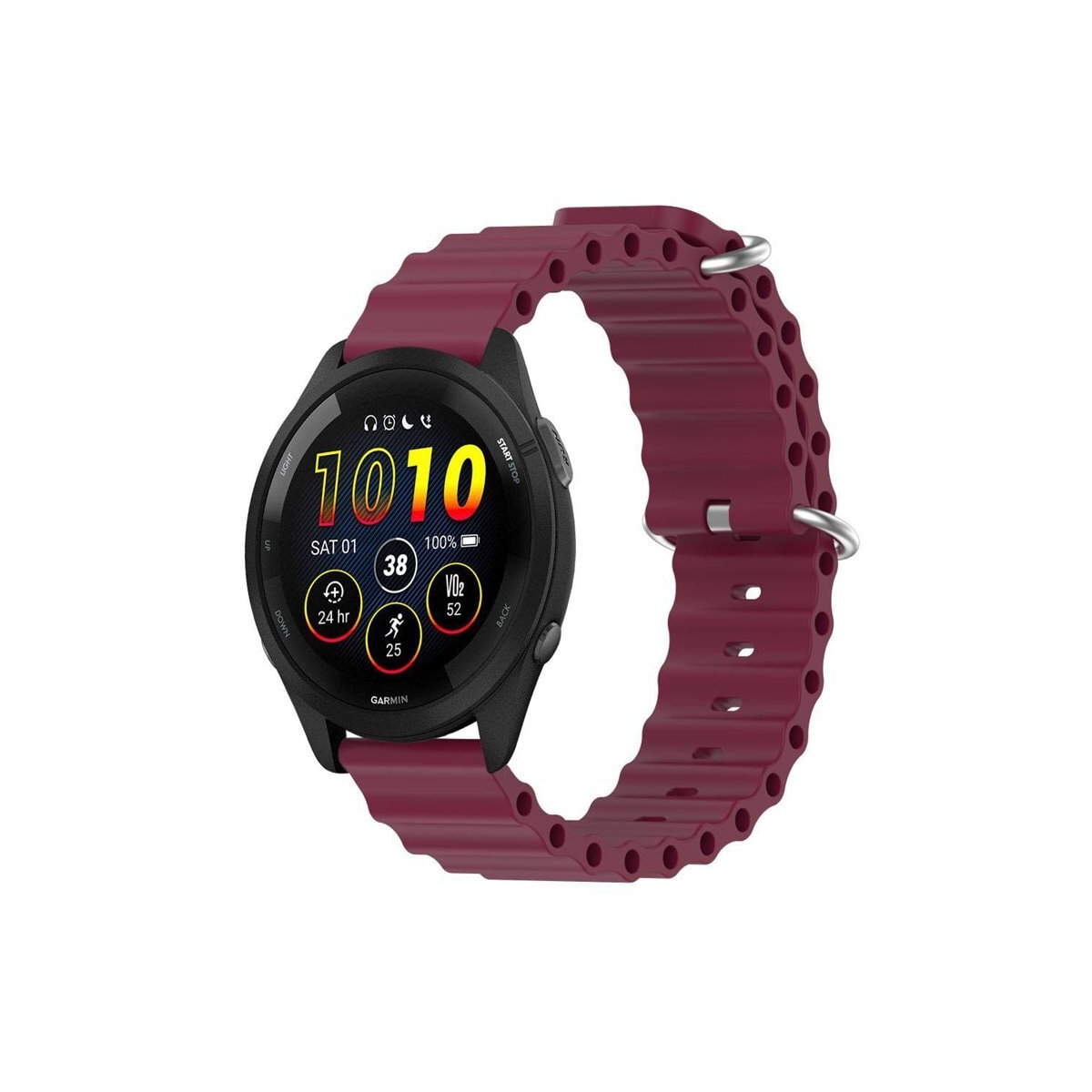 Ocean Armbånd Garmin Forerunner 265 - Wine
