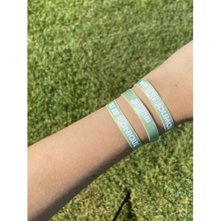 Jolimoi Bracelet vert We are Jolimoi