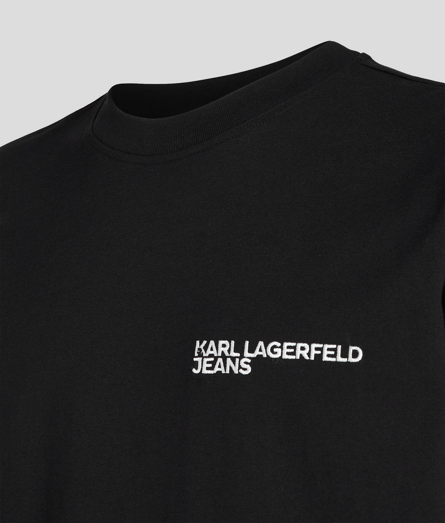 T-SHIRT AJUSTÉ AVEC LOGO KLJ