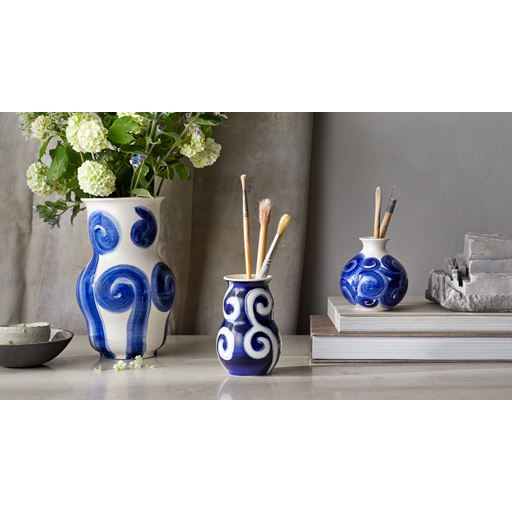 Kähler Tulle Vase, Blå