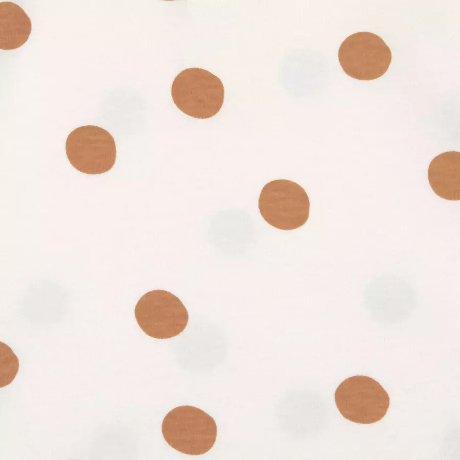 LÄSSIG Pucksack Big Dots weiß