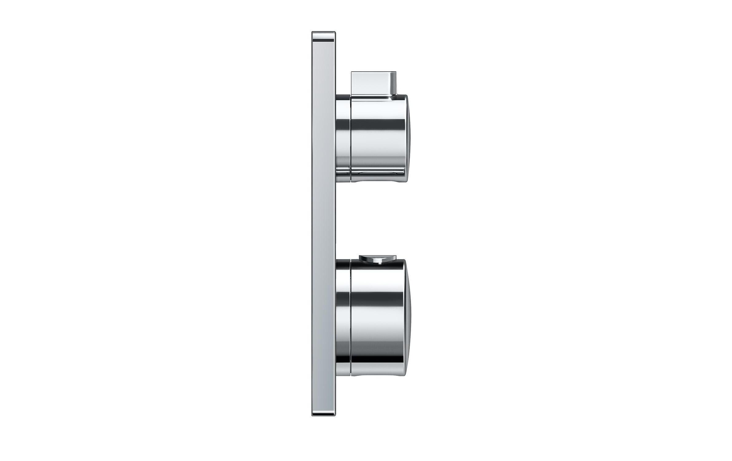 Duscharmatur Grohtherm 43 mm, Chrom<br>GROHE Grohtherm Thermostat-Brausebatterie
