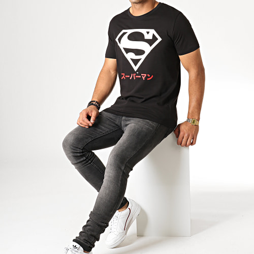 Tee Shirt Superman Japan Noir