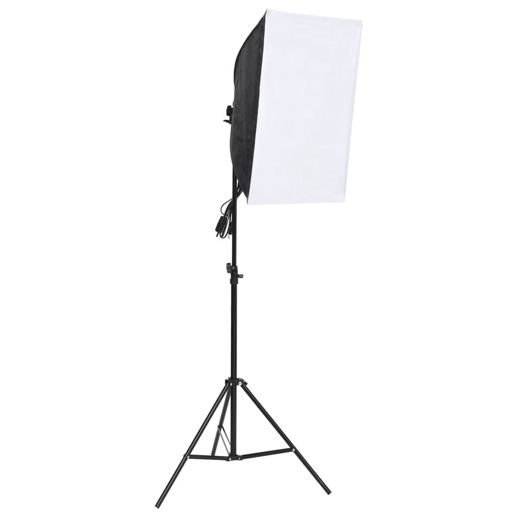 vidaXL Fotostudioset, Achtergronden en Softboxen