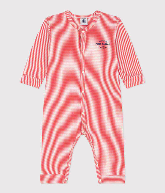 Pyjama bébé sans pieds milleraies en coton