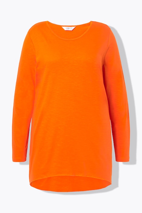Longshirt, bequeme Passform, Rundhals, Langarm