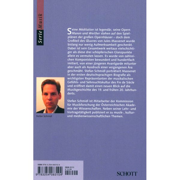 Schott Massenet Biographie