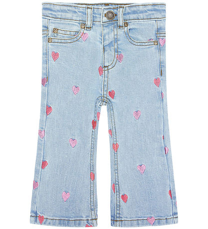 The New Siblings Jeans - TnsLieflaRød - Light blue denim