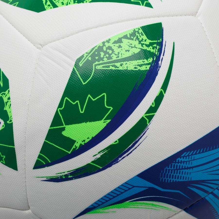 adidas Ballon MLS Training - Blanc/Vert/Bleu