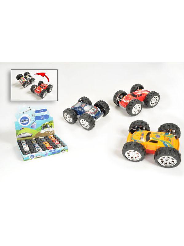 DOUBLE VOITURE A FRICTION GROSSES ROUES