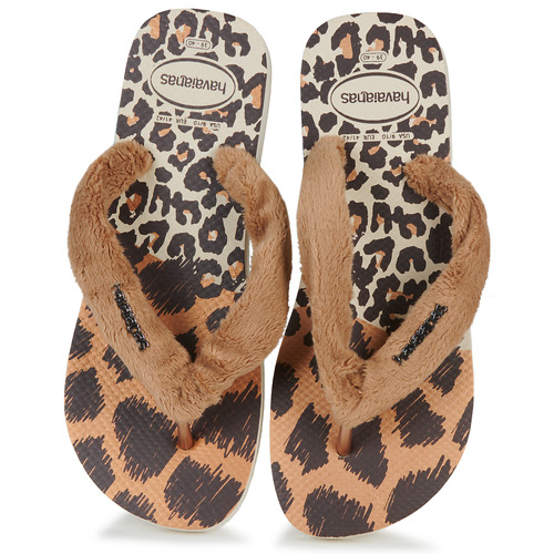 Havaianas - HOME FLUFFY - Beige / Marron