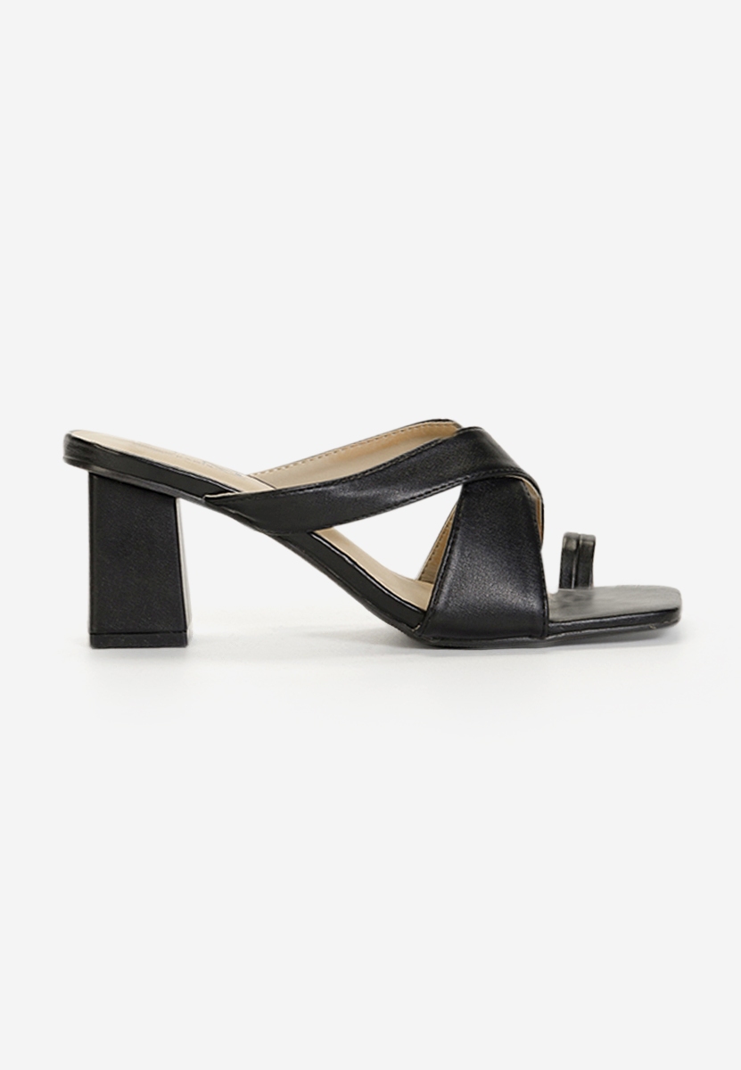 Mules a talon noirs Samirra