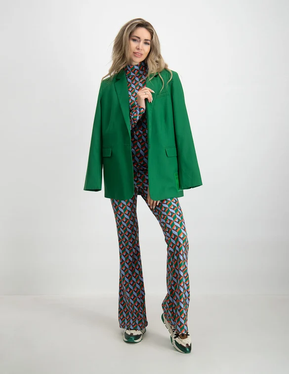 Colourful Rebel Flared broek Graphic WP115029