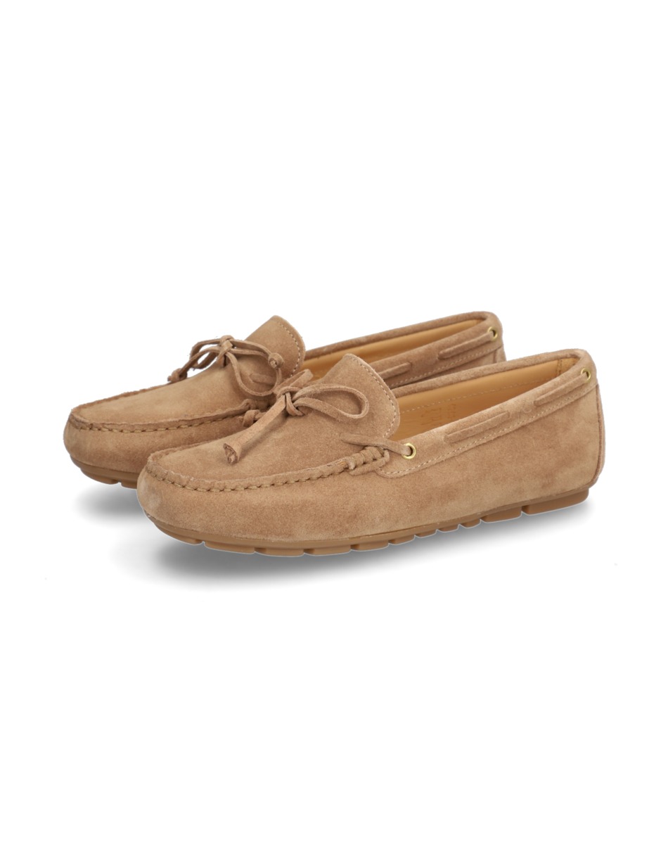 Veloursleder Slipper sportiv