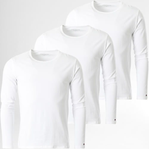 Lot De 3 Tee Shirts Manches Longues 3022 Blanc